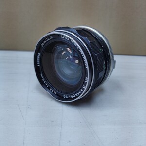 MINOLTA MC W.ROKKOR-SG 1:3.5 f=28mm ミノルタ カメラレンズ ミノルタ用 未確認 LENS2293