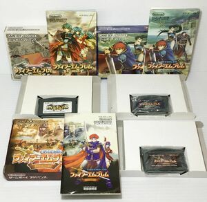 □【同梱不可】【ネコポス発送】任天堂 GBA専用ソフト ファイアーエムブレム 封印の剣/烈火の剣/聖魔の光石 3本セット