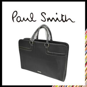 ○★新品未使用 Paul Smith ジェーエルナイロン 2WAYブリーフケース○●