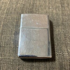 現状渡し ZIPPO ジッポー オイルライター 無地 鏡面 メッキ ジッポライター K XIII BRADFORD.PA. MADE IN USA シルバーカラー