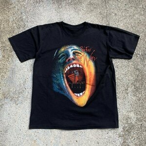 【L】PINK FLOYD「THE WALL」バンドTシャツ ブラック 黒■アメリカ古着 ピンクフロイド ロック プログレ ジェラルド・スカーフ