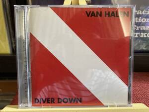 【CD】VAN HALEN ☆ Diver Down 00年 EU Warner Bros. Records 輸入盤 リマスター ハードロック 名盤 5th 82年作 David Lee Roth 良品