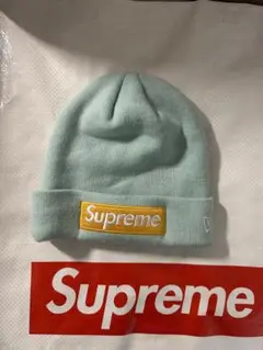 SUPREME X New Era Box Logo Beanie