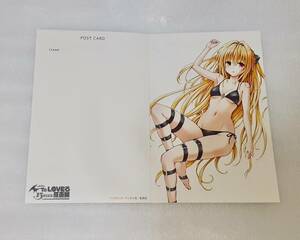 To LOVEる 原画展 ポスカ A-11 ヤミ 金色の闇　ポストカード バラ売り トラブル 15周年記念原画展 finale ジャンプ展　ポストカードブック