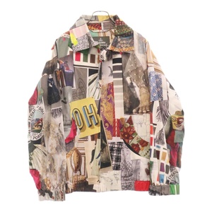 Vivienne Westwood MAN ヴィヴィアンウエストウッドマン MOODBOARD PRINT 総柄ラルフボマージップジャケット 139027 マルチ