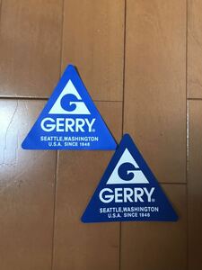 希少! gerry☆ゲイリー☆紙ステッカー☆2枚セット☆人気！貴重！レア！ジャンク！