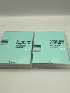 教材CD 中古 U-CAN American EnglishⅡ Part1&2 768202000016