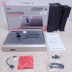 未使用 PS4/PS3/Xbox One/PC 等 ユニバーサル アーケードスティック F500 エリート UNIVERSAL Arcade Stick Elite MAYFLASH 箱説付【20