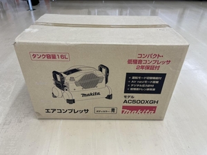 022●未使用品●マキタ 高圧エアコンプレッサー AC500XGH 16L 伝票直張り発送となります。