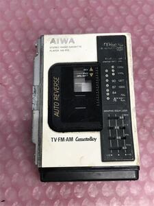 AIWA HS-R10 カセットプレーヤー 動作未確認　中古現状品　(60s)