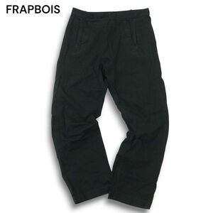 FRAPBOIS フラボア 通年 フロンドデザイン★ コットン サルエル パンツ Sz.00 メンズ ユニセックス ネイビー　A4B05334_A#R