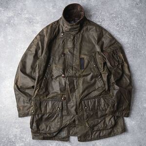 希少 名作 Polo Ralph Lauren N-3B オイルド ジャケット ヴィンテージ 古着 ラルフローレン RRL barbour バブアー ビデイル 英国