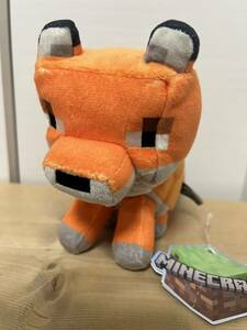 ☆ 送料無料 ☆ 新品 即決 マインクラフト 狐 キツネ ぬいぐるみ ☆ 非売品 MINECRAFT マスコット