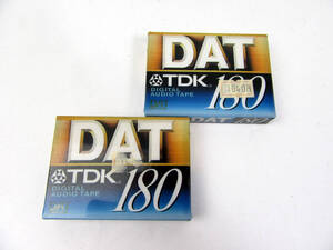 TDK DATテープ 180分 2本 未使用 即決