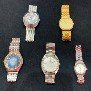 【5NY洞10003F】1円スタート★腕時計★KING★SEIKO★RADO★自動巻き★手巻き★クォーツ★メンズ★レディース★稼働★不動★ジャンク★5点