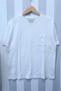 2-4851A/SHIPS any 10FUNCTION 天竺VネックポケットTシャツシップス 送料200円