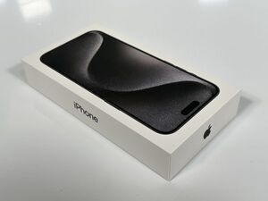 新品未開封/国内正規品/未使用/SIMフリー Apple iPhone15 Pro Max 本体 ブラックチタニウム/Black Titanium 256GB MU6P3J/A アップルストア