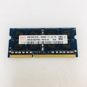 204pin / DDR3 / PC3L-12800 / 4GB /ノート用メモリ