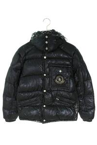 モンクレール MONCLER K2 サイズ:2 BEAMS別注スワロフスキーワッペンダウンジャケット 中古 OM10