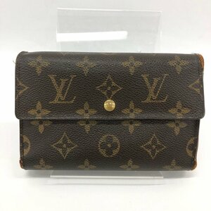 LOUIS VUITTON ルイヴィトン 財布 モノグラム ポルトトレゾールエテュイパピエ M61202/SP0053【CKAFA024】