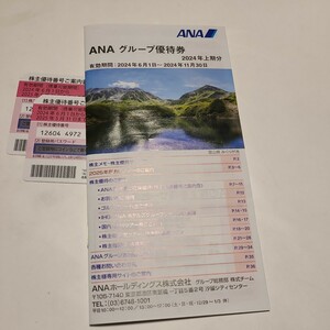 最新 ANA グループ優待券 株主優待券 2枚 セット ペア 送料無料