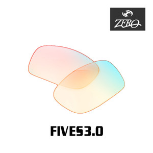 オークリー サングラス 交換レンズ ファイヴス 3.0 ミラーレンズ FIVES 3.0 OAKLEY ZERO TECH BASE製 互換レンズ