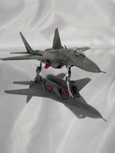 1/144　ミグMig29ファルクラム　 ディテールアップ完成品　 エフトイズ　 WKC　 WTM