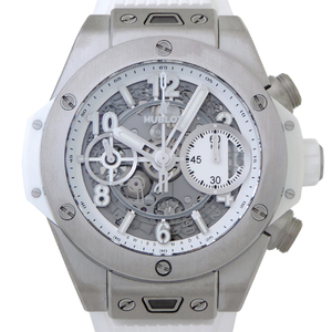 ［銀座店］HUBLOT ウブロ ビッグバン ウニコ チタニウム 441.NE.2010.RW 腕時計 メンズ DH78518