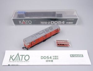 本体美品 KATO Nゲージ 7010-2 DD54 中期形 売切り