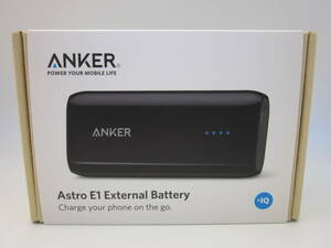 未使用品【ANKER Astro E1 External Battery】モバイルバッテリー 5200mAh 