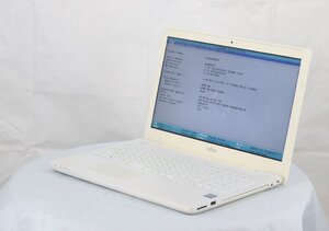 FUJITSU FMVA50B3W2 LIFEBOOK AH50/B3　Core i7 7700HQ 2.80GHz 4GB 1000GB■現状品