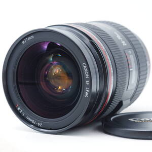 100051☆極上品☆Canon 標準ズームレンズ EF24-70mm F2.8L USM フルサイズ対応