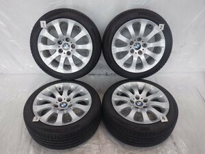 ☆23年製 バリ山☆ 5H 120 8J ＋34 17インチ BMW純正 アルミホイール タイヤ 225/45R17 PIRELLI P8 FS PREMIUM 4本