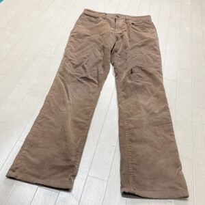 3980☆ Patagonia パタゴニア ボトムス パンツ コーデュロイパンツ カジュアルパンツ メンズ 30 ブラウン ベージュ