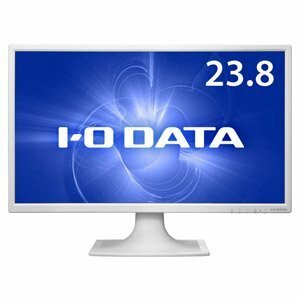 【中古】I-O DATA 23.8型液晶ディスプレイ ホワイト LCD-MF244EDSW