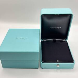 美品　ティファニー　TIFFANY &Co. ブルーボックス　ネックレスケース　ジュエリーケース　箱