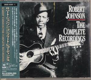 国内盤２枚組CD Robert Johnson : The Complete Recordings ( CBS-SONY CSCS-5320/21) 