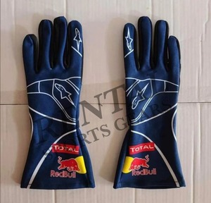 海外 高品質　送料込み　セバスチャン・ベッテル　F1 Sebastian Vettel Redbull　レーシンググローブ　サイズ各種 レプリカ