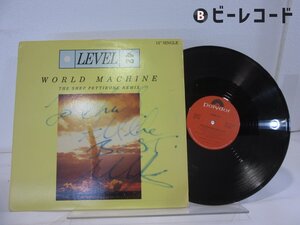 Level 42「World Machine (The Shep Pettibone Remix)」LP（12インチ）/Polydor(885 471-1)/洋楽ポップス