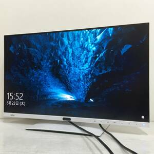 ☆【美品】FUJITSU VL-P27-8T ワイド液晶モニター 27インチ QHD（2560×1440）DVI/HDMI/DisplayPort 動作品