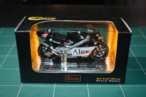 Qo431 Saico 1:18 Honda PONS NSR 500 MotoGP 2002 MICHELIN A.Barros diecast *60