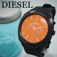 467【美品】DIESEL 時計　オーロラ　メンズ腕時計　箱付き　デイト　人気