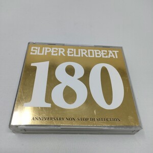 2CD+DVD 「SUPER EUROBEAT VOL.180 ANNIVERSARY NON-STOP DJ SELECTION」 スーパーユーロビート　即決　送料込み