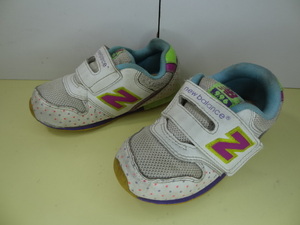 全国送料無料 ニューバランス new balance 996 子供靴キッズ女の子 カラフル星柄 スニーカーシューズ 16cm