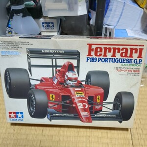 タミヤ1/20 フェラーリF189 後期型 ポルトガルGP仕様 未組立