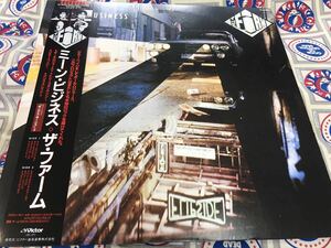 The Firm（Jimmy Page）★中古LP国内盤帯付「ザ・ファーム～ミーン・ビジネス」