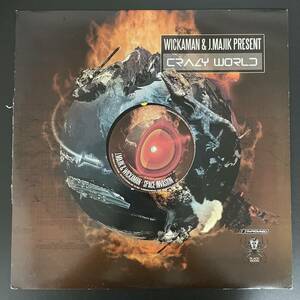 J.Majik & Wickaman - Crazy World LP Pt3 / Space Invasion, Spaced Invader, Infrared REDSPIDER 003 ドラムンベース,Drum&Bass,レコード