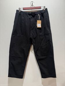 ★ GRAMICCI グラミチ パンツ ルーズテーパードパンツ LOOSE TAPERED PANT ブラック sizeL 新品未使用タグ付き G103-OGT ワイドパンツ