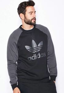 adidas アディダスオリジナルス スウェット　AB7598 黒　XS