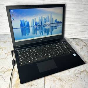 マウスコンピューター　m-Book F576SD-M2SH2 Core i7/8GBメモリ/256GB SSD+1TB HDD 　WEBカメラ　画面サイズ:15.6型(インチ)